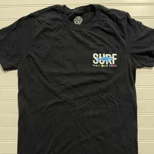 Maui and Sons Black Surf Tee
